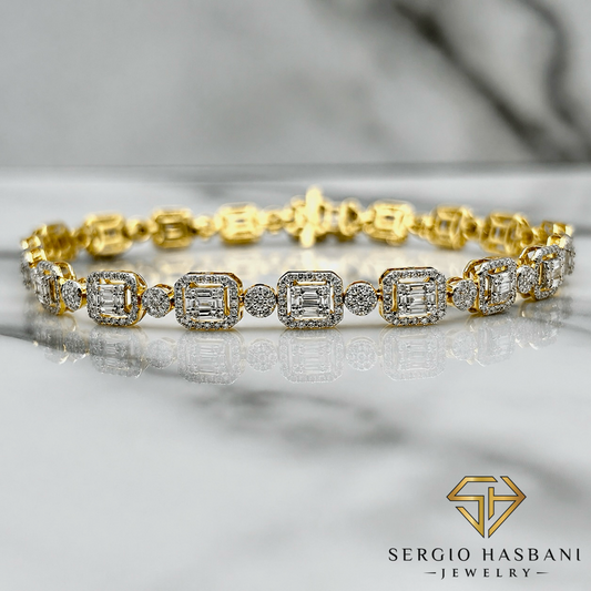 10K KATARI VVS/VS Lab Diamond Bracelet
