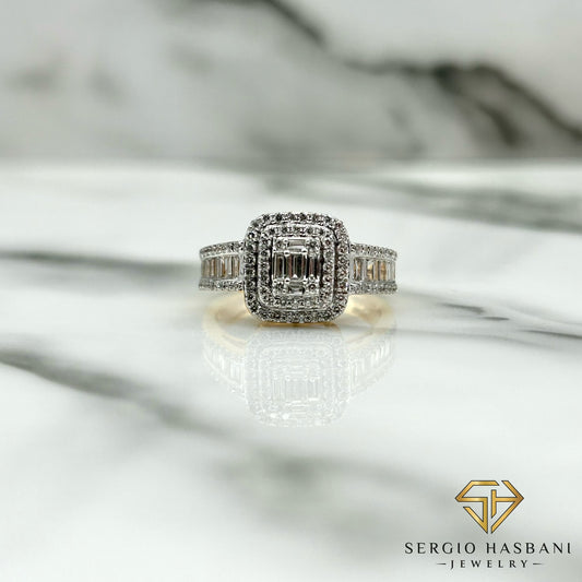 10K KAYAN VVS Lab Diamond Ring