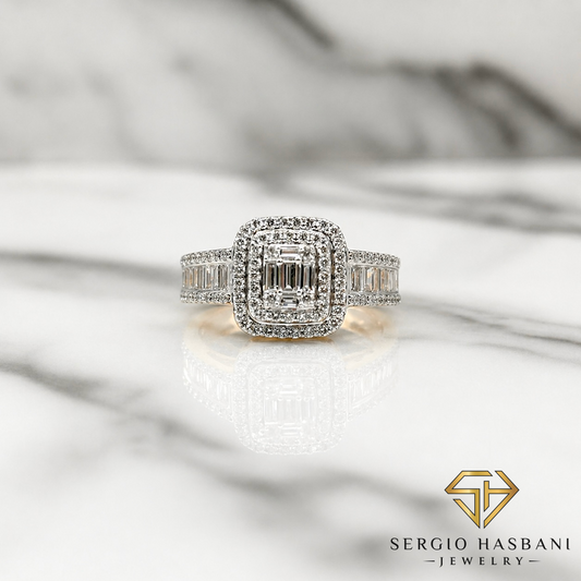 10K KAYAN VVS Lab Diamond Ring