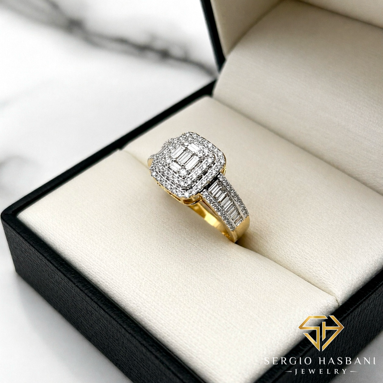 10K KAYAN VVS Lab Diamond Ring