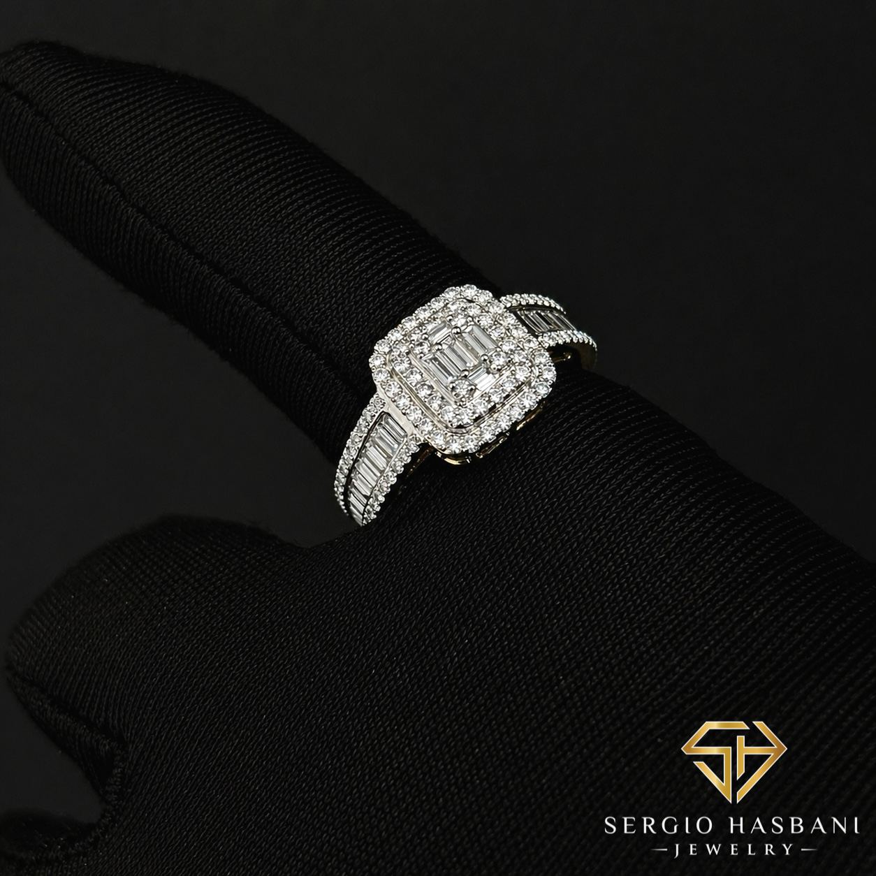 10K KAYAN VVS Lab Diamond Ring