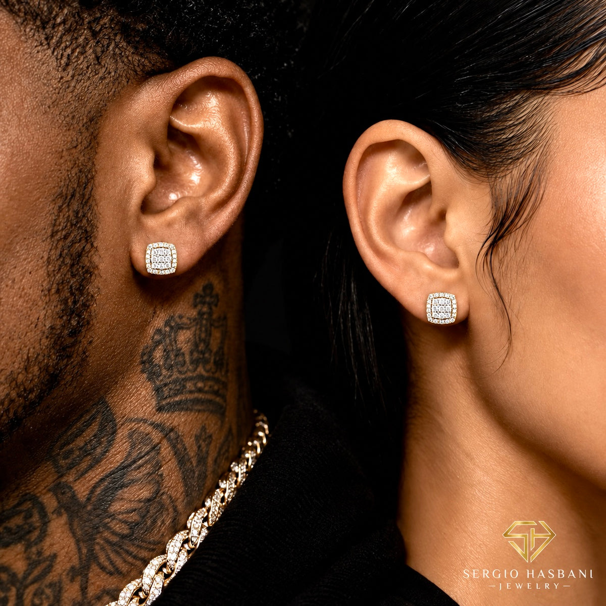 10K KAYUR Diamond Earrings