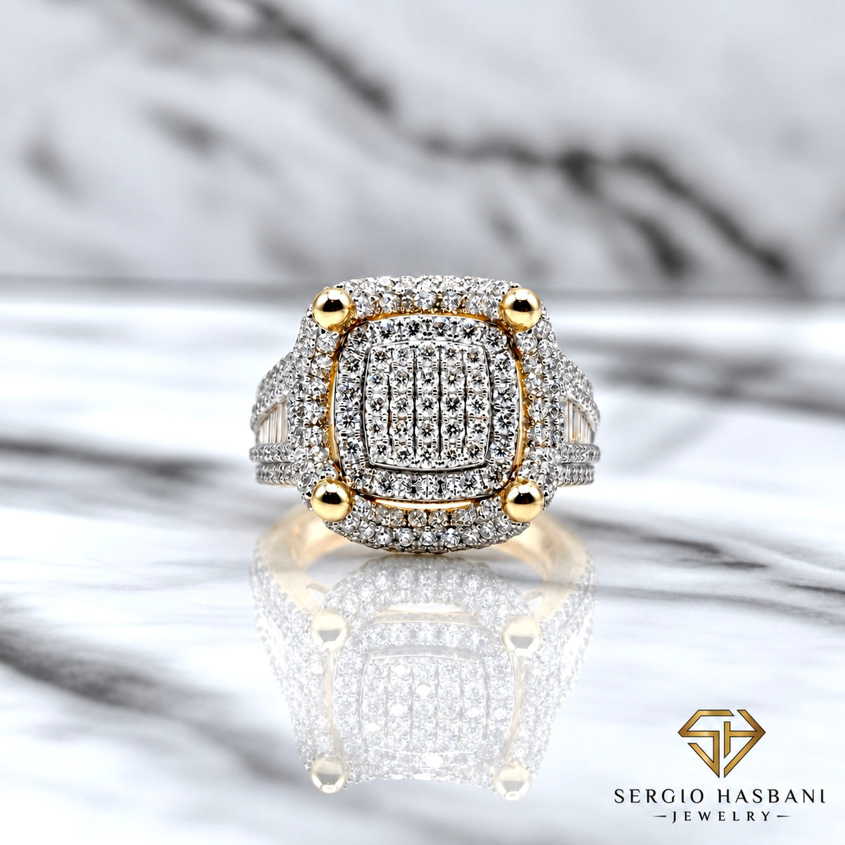 10K KLASH VVS Lab Diamond Ring