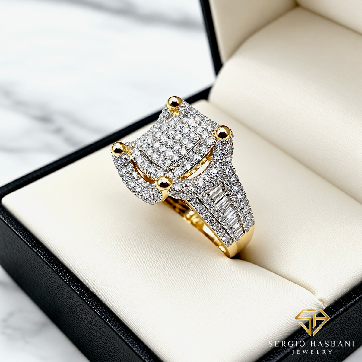 10K KLASH VVS Lab Diamond Ring