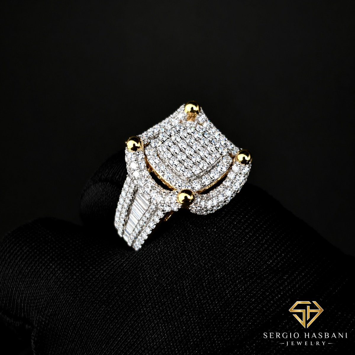 10K KLASH VVS Lab Diamond Ring