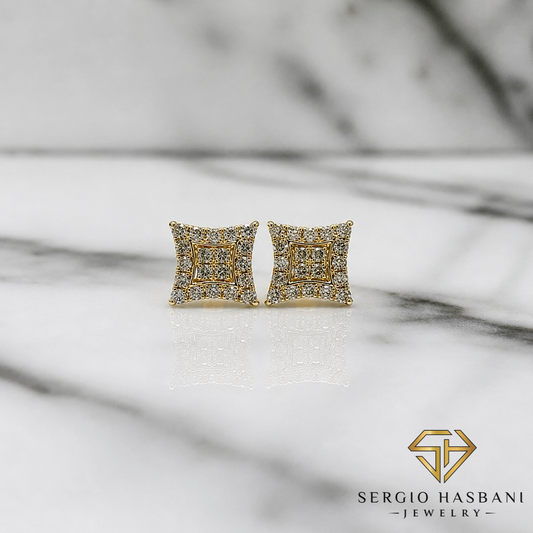 10K KLEIN Diamond Earrings