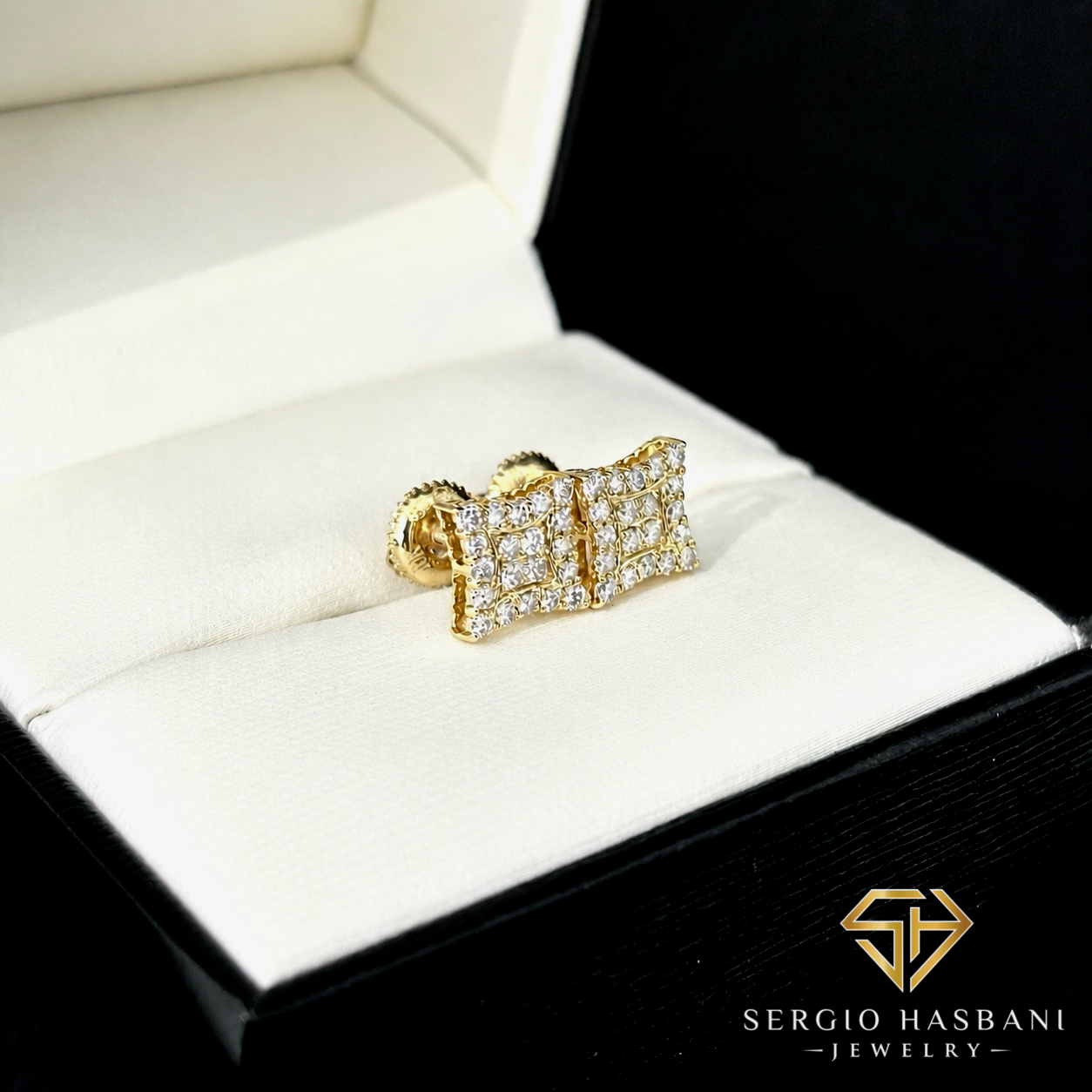 10K KLEIN Diamond Earrings