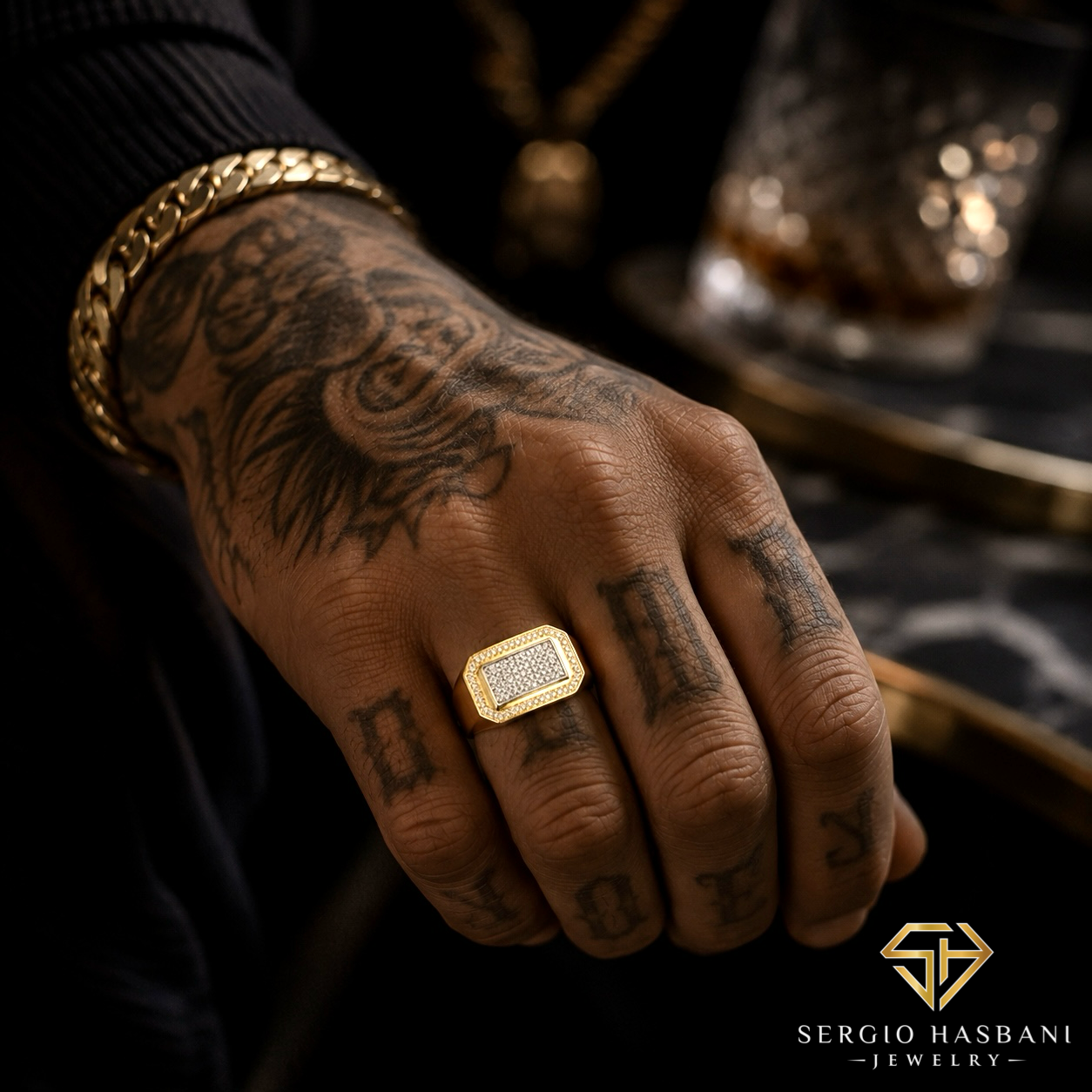 10K KNOXX Diamond Ring
