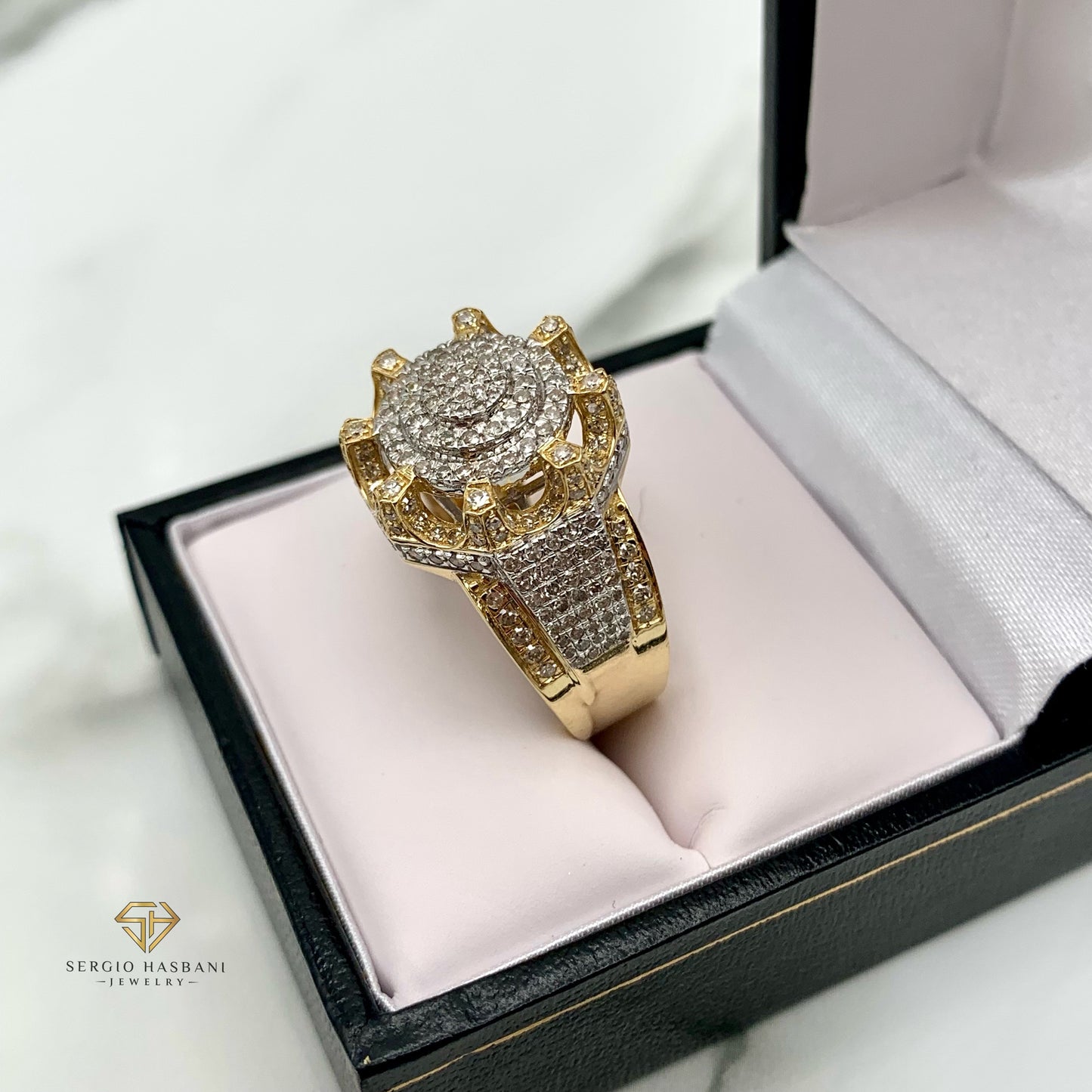 10K KROWLER Diamond Ring