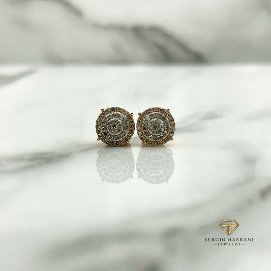 10K KUTLER Diamond Earrings