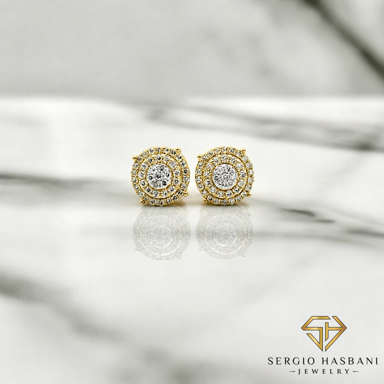 10K KUTLER Diamond Earrings