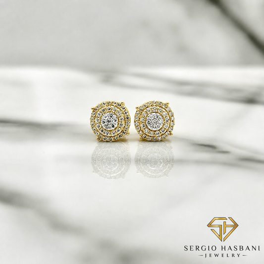 10K KUTLER Diamond Earrings
