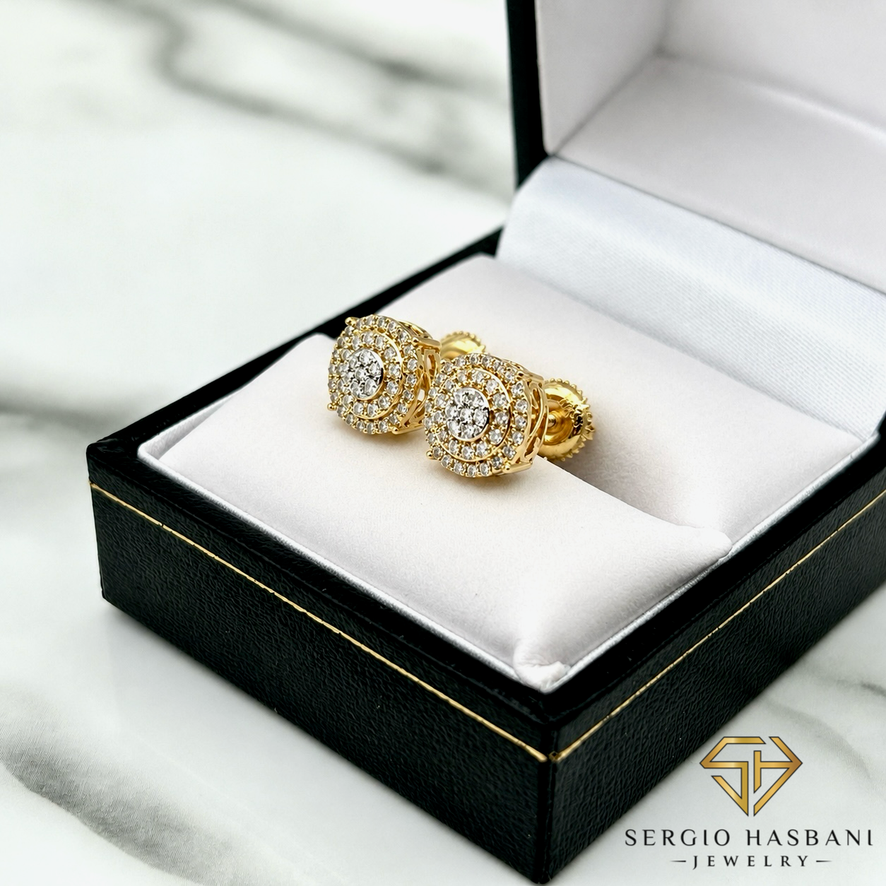 10K KUTLER Diamond Earrings