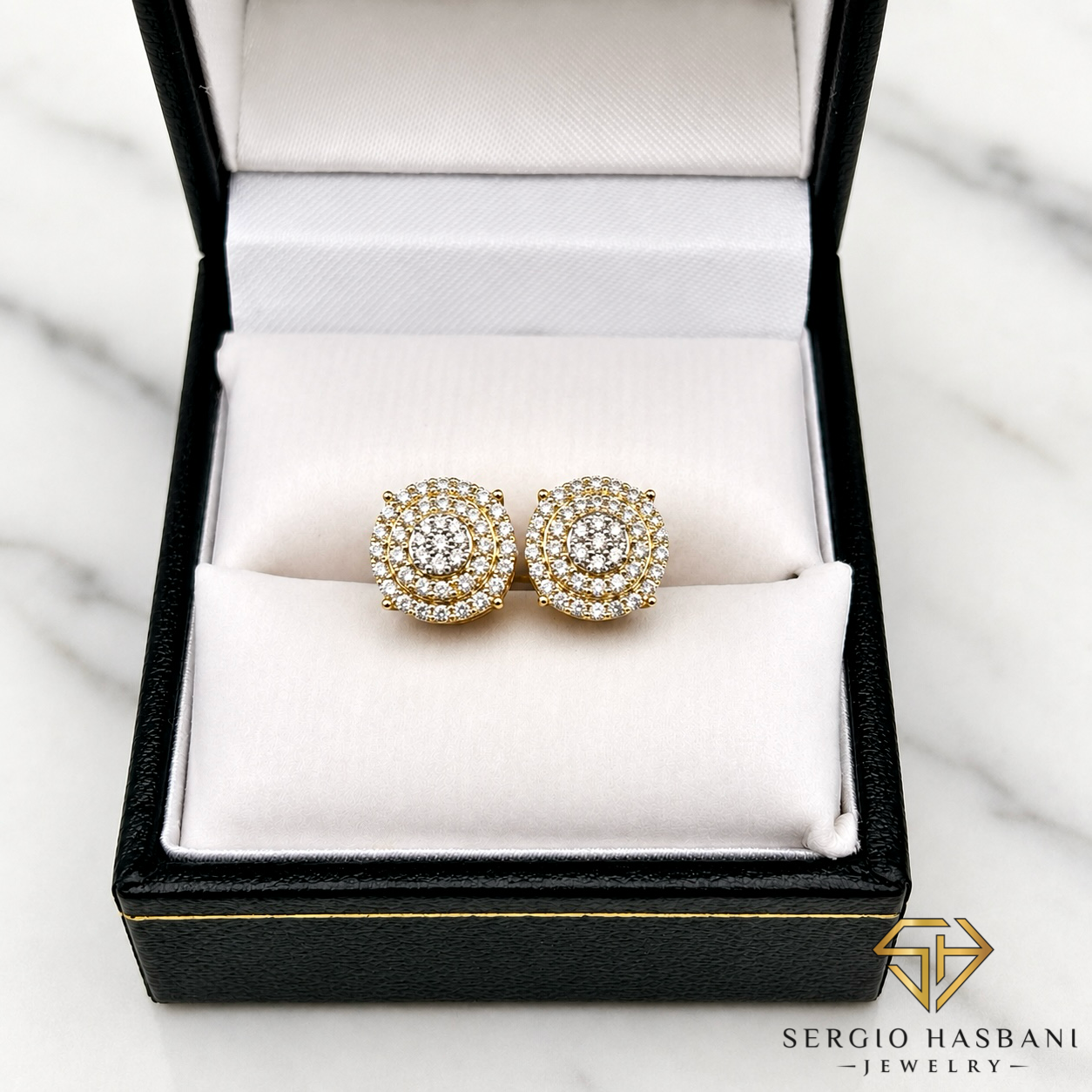 10K KUTLER Diamond Earrings