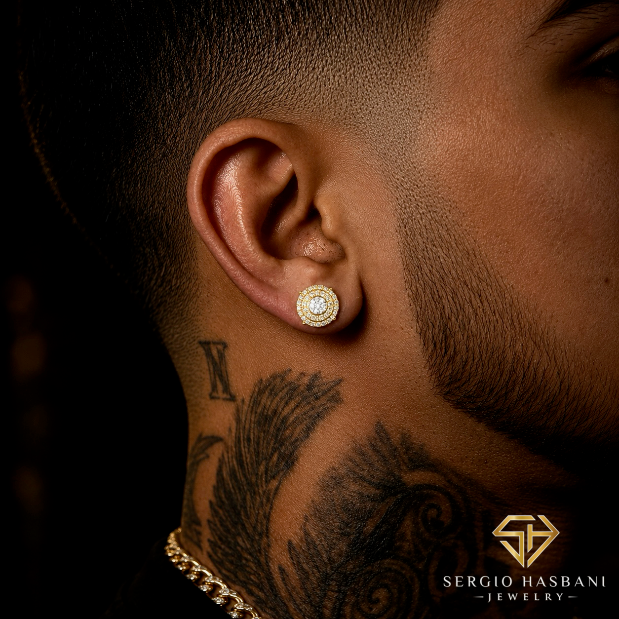 10K KUTLER Diamond Earrings