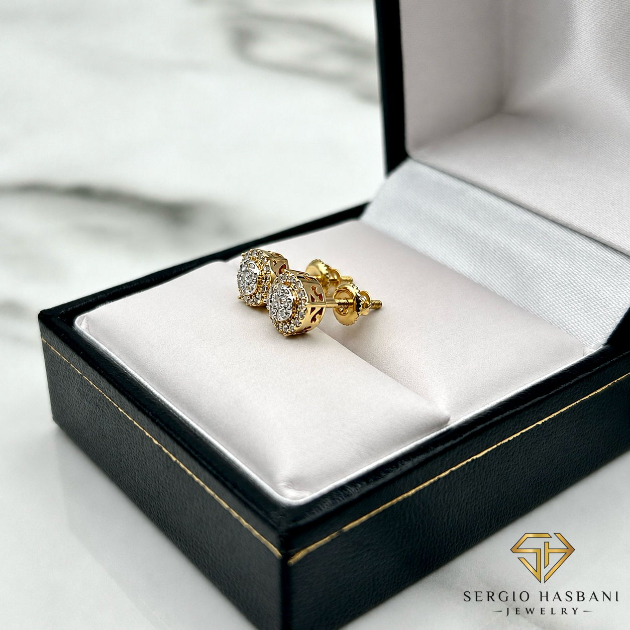 10K KUTLY Diamond Earrings