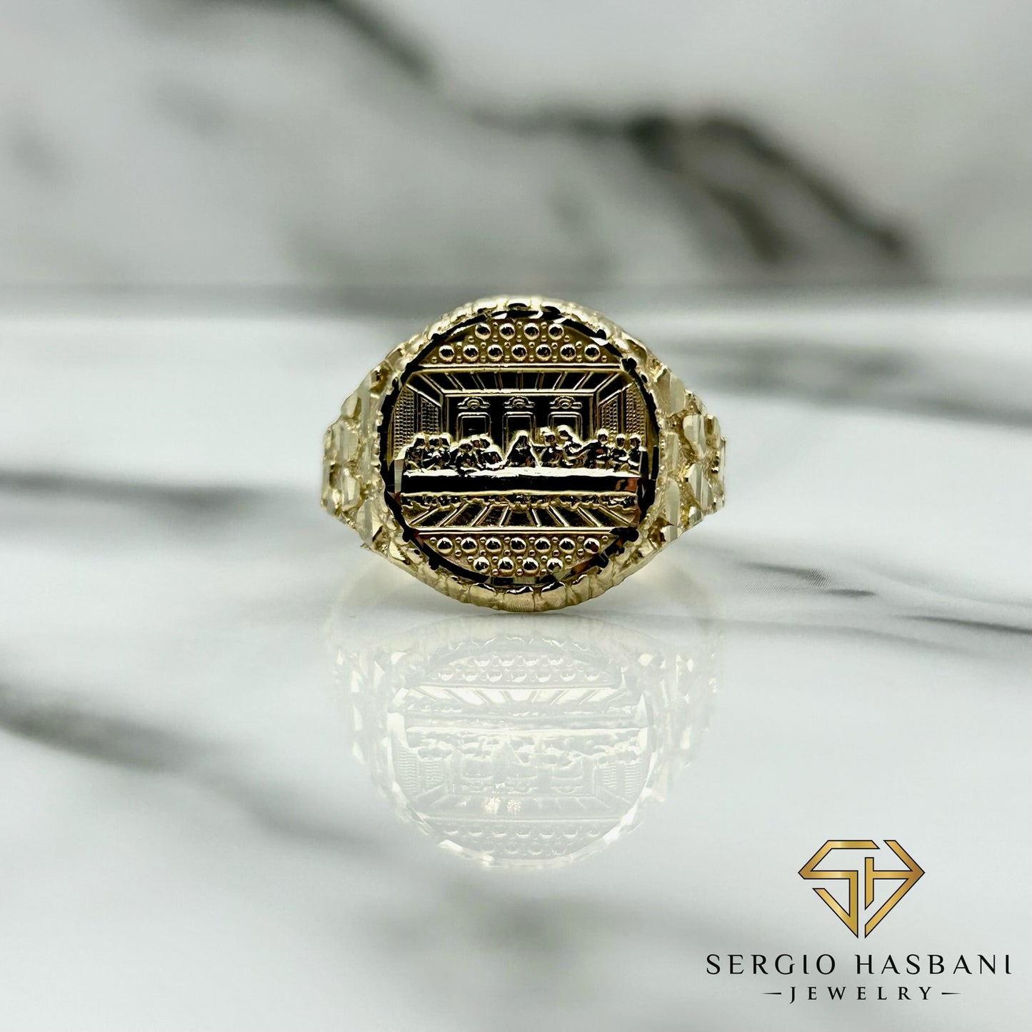 10K LAST SUPPER Ring