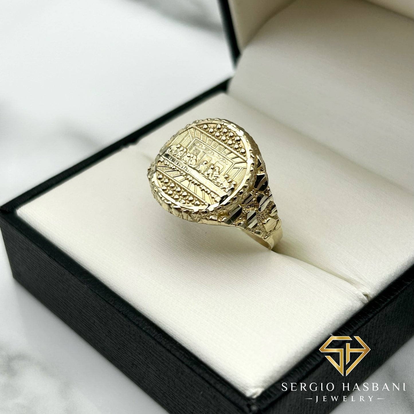 10K LAST SUPPER Ring