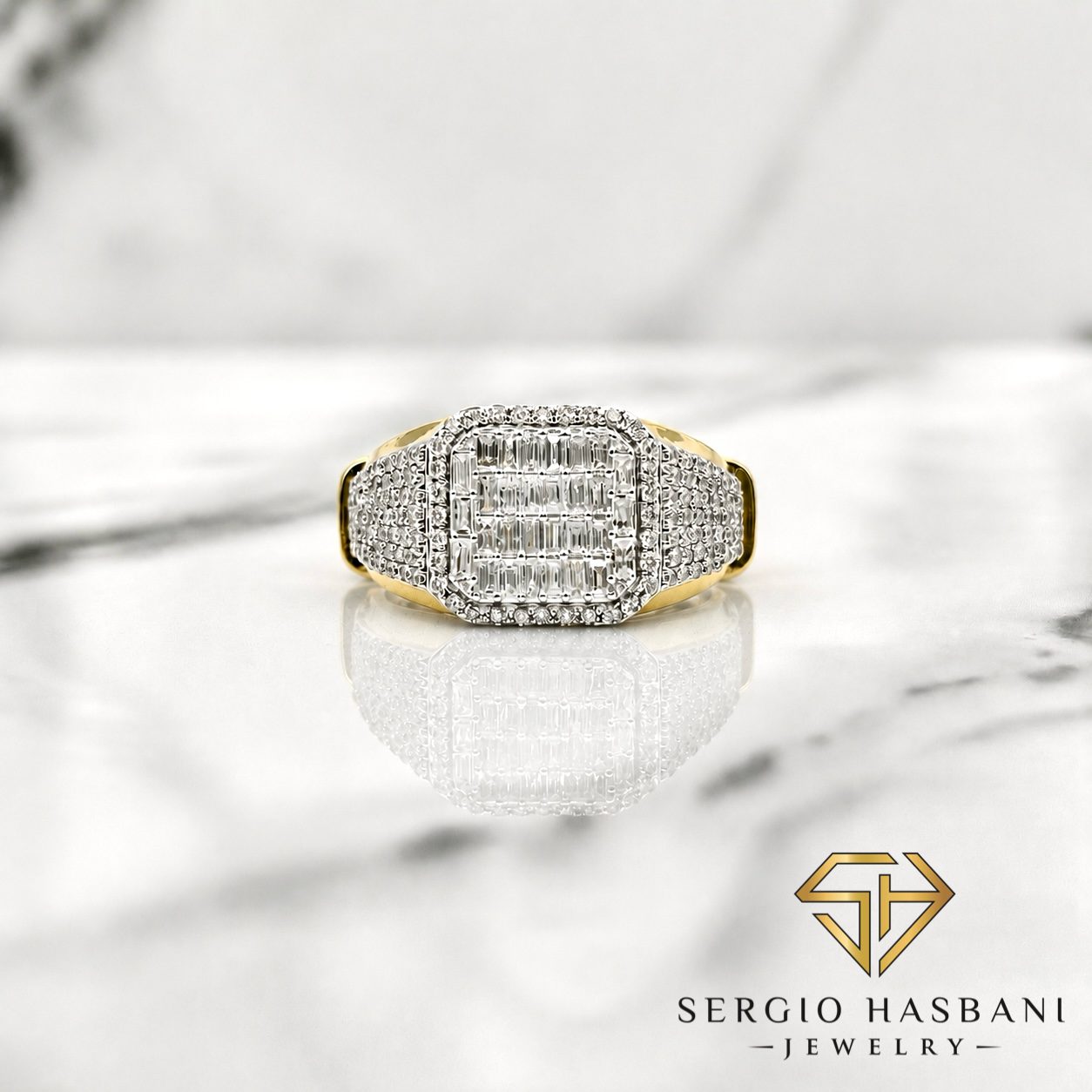 10K LEGANTE Diamond Ring