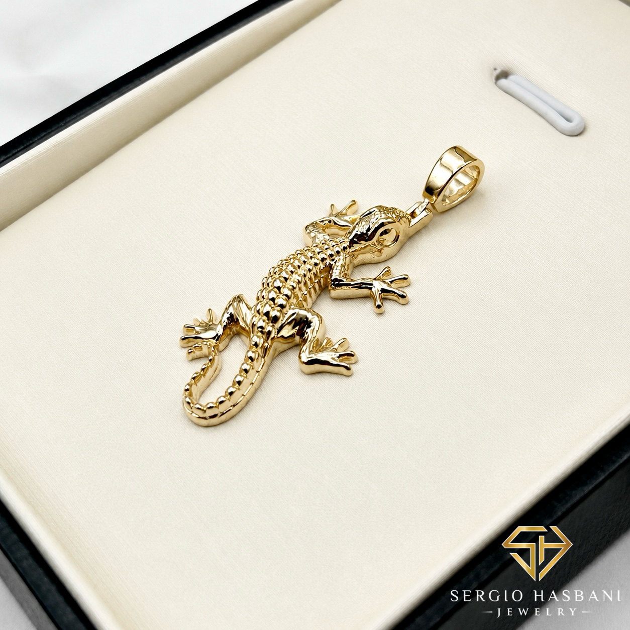10K LIZARD Pendant