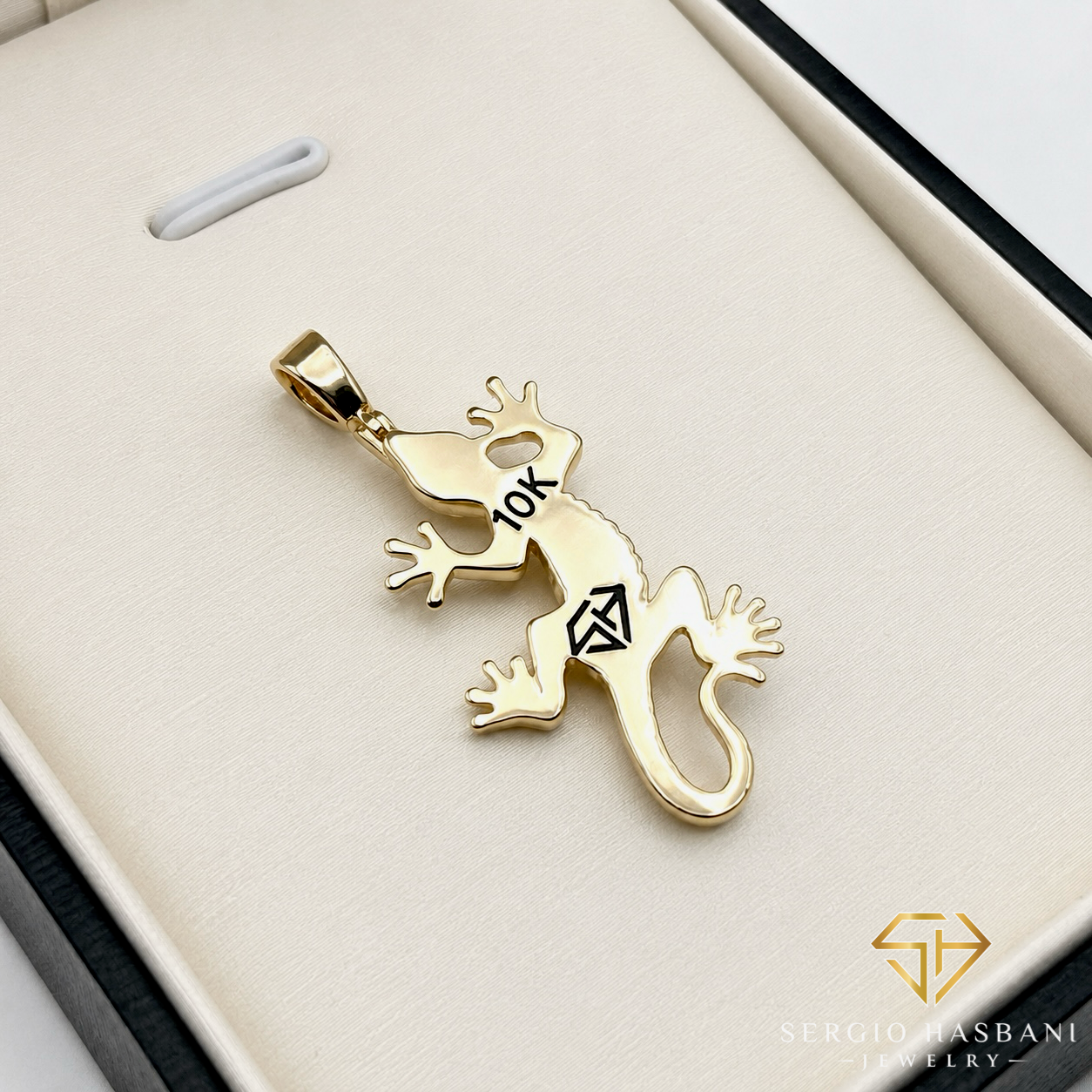 10K LIZARD Pendant