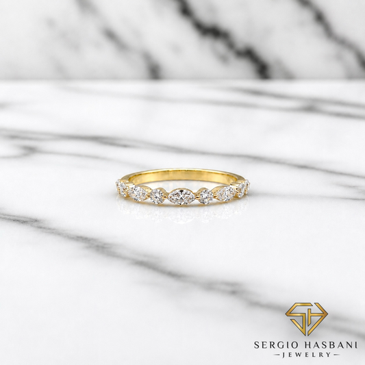 10K MARQELLI VVS Lab Diamond Ring