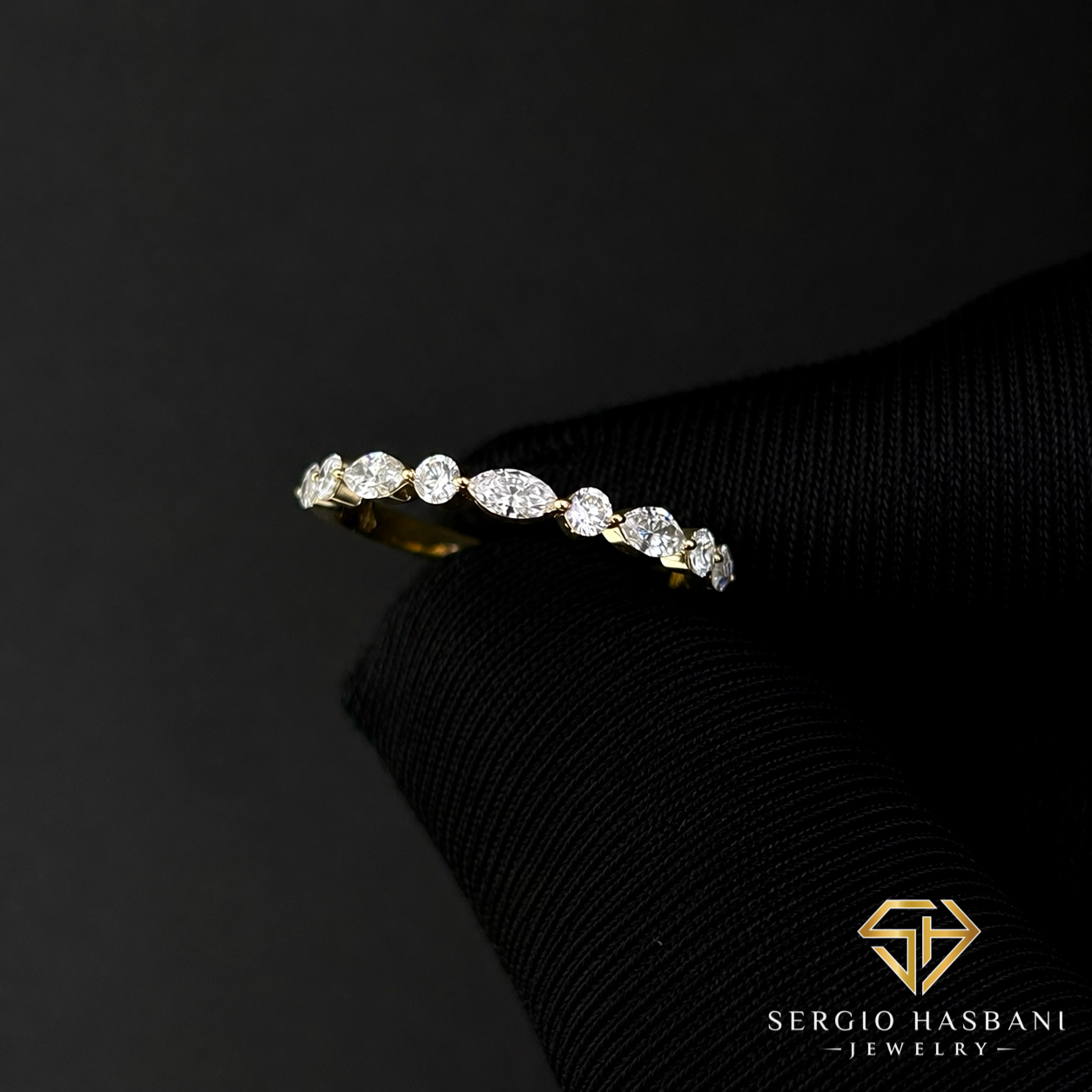 10K MARQELLI VVS Lab Diamond Ring