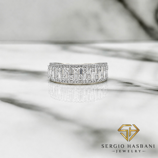 10K MIRRA Diamond Ring