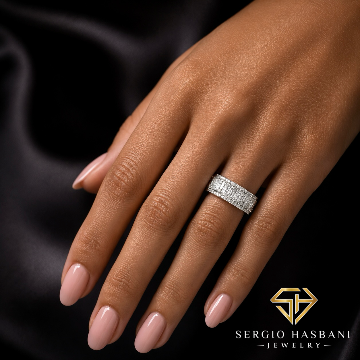 10K MIRRA Diamond Ring
