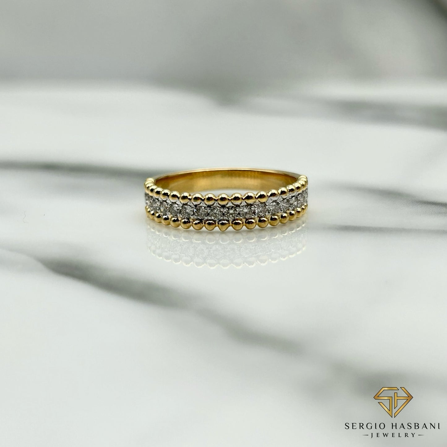 10K MORELLI Diamond Ring