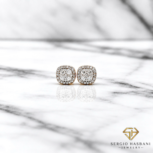 10K MUSSO Diamond Earrings