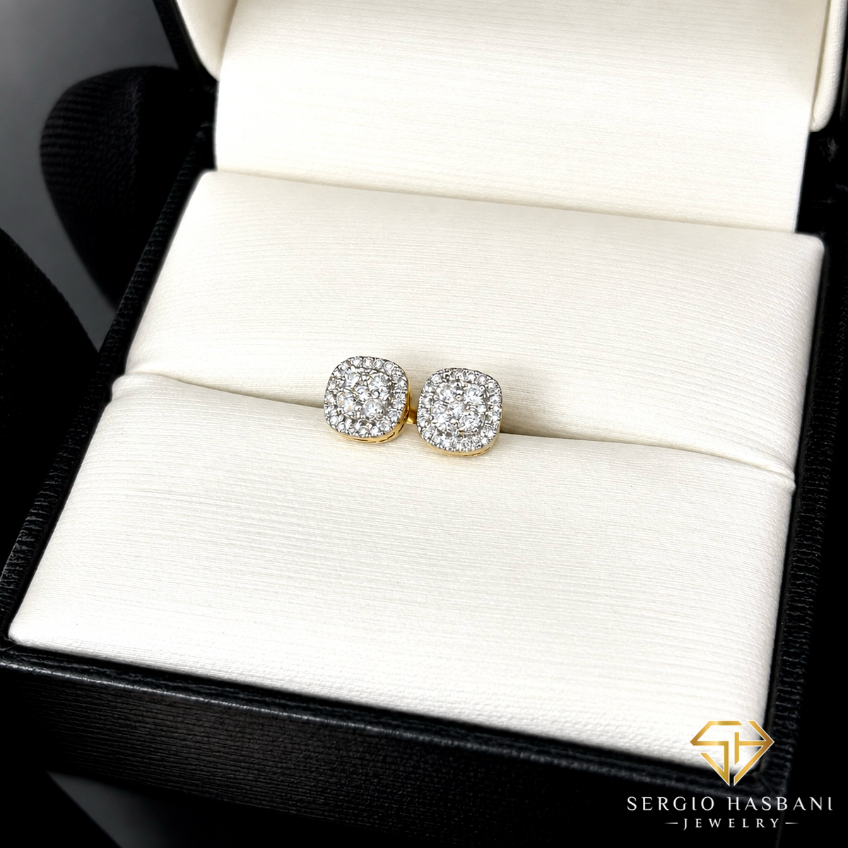 10K MUSSO Diamond Earrings