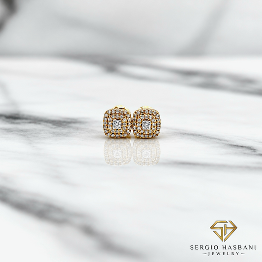10K MUZE2 Diamond Earrings