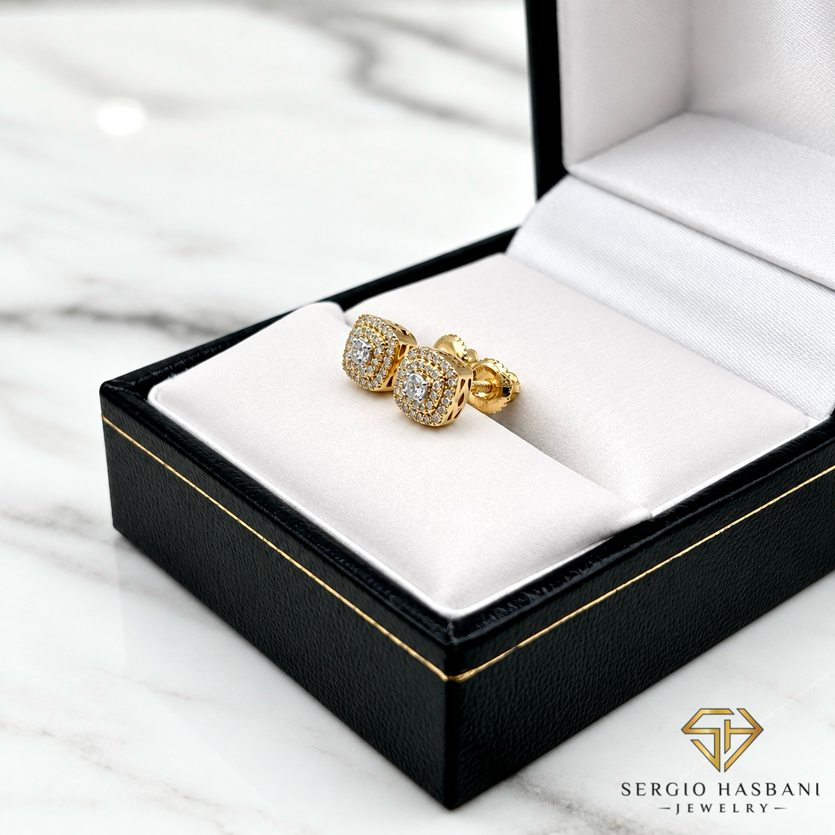 10K MUZE2 Diamond Earrings