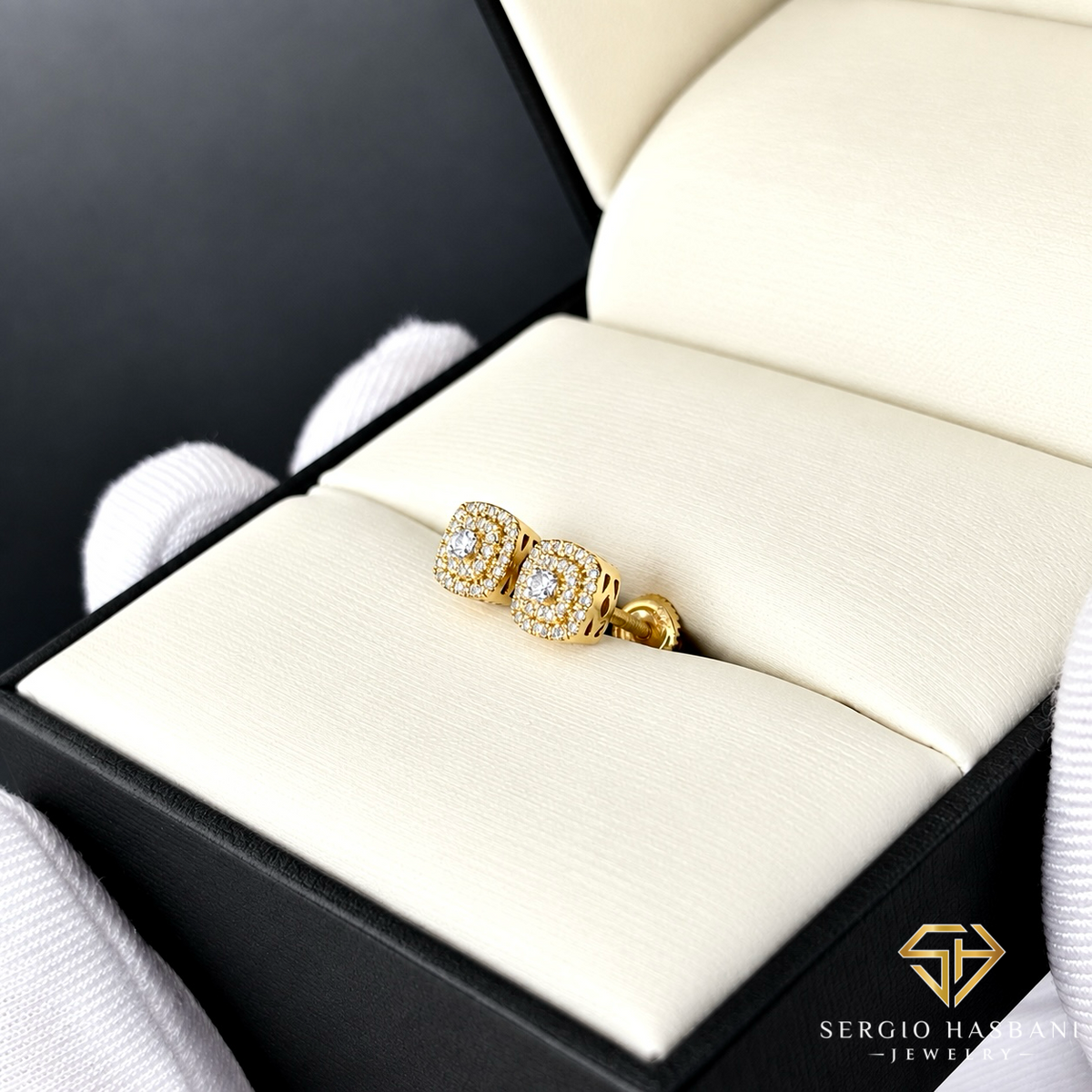 10K MUZE2 Diamond Earrings