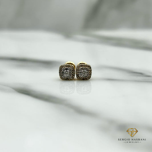 10K MUZE Diamond Earrings