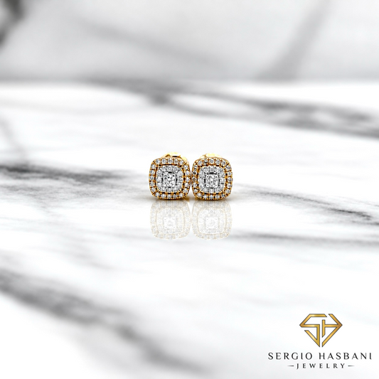 10K MUZE Diamond Earrings