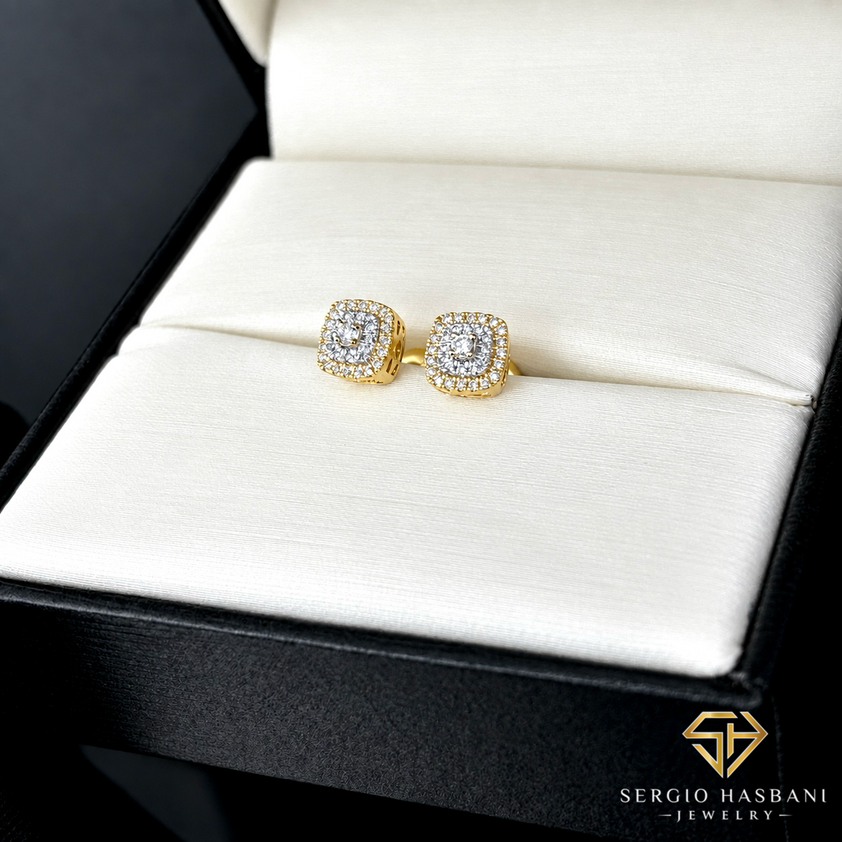 10K MUZE Diamond Earrings