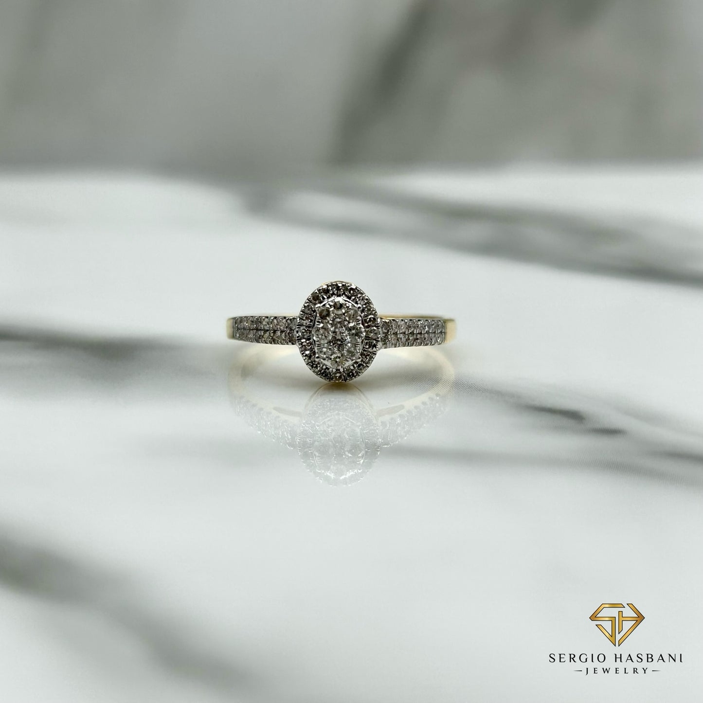 10K OLYMPIA Diamond Ring