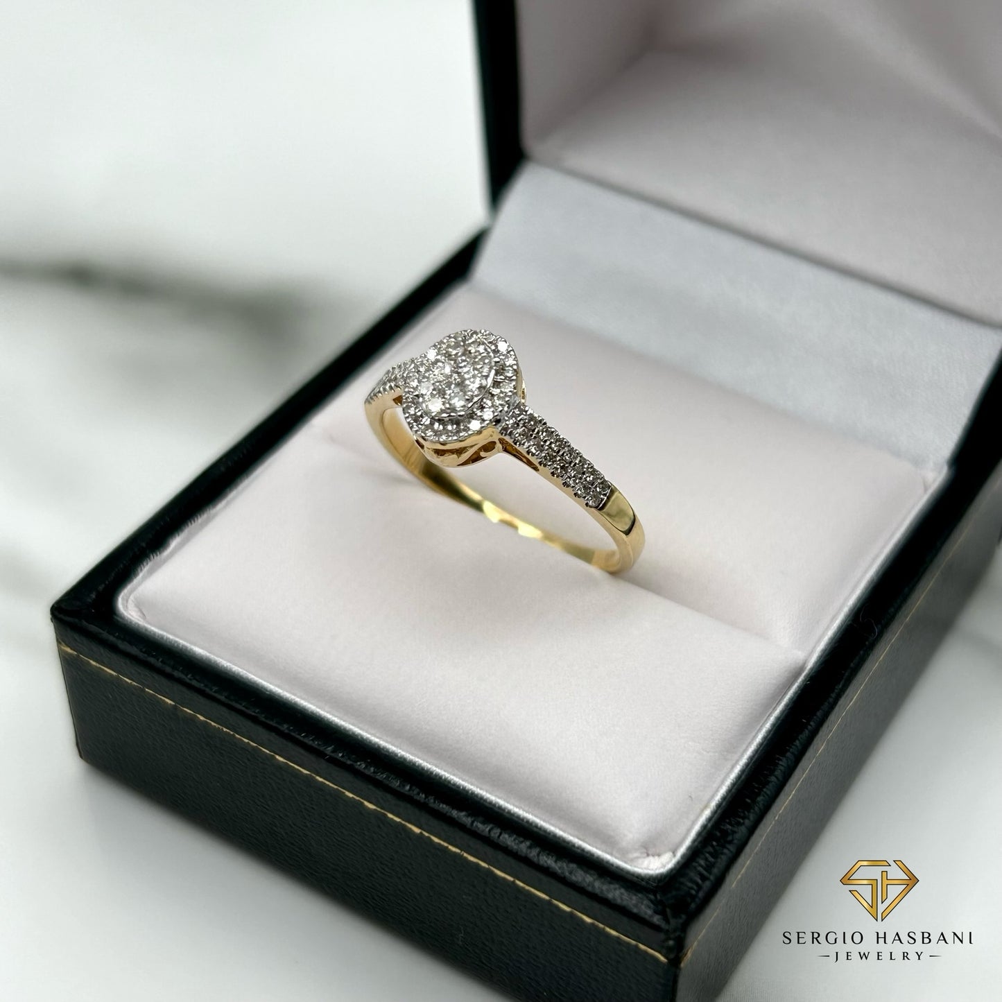 10K OLYMPIA Diamond Ring