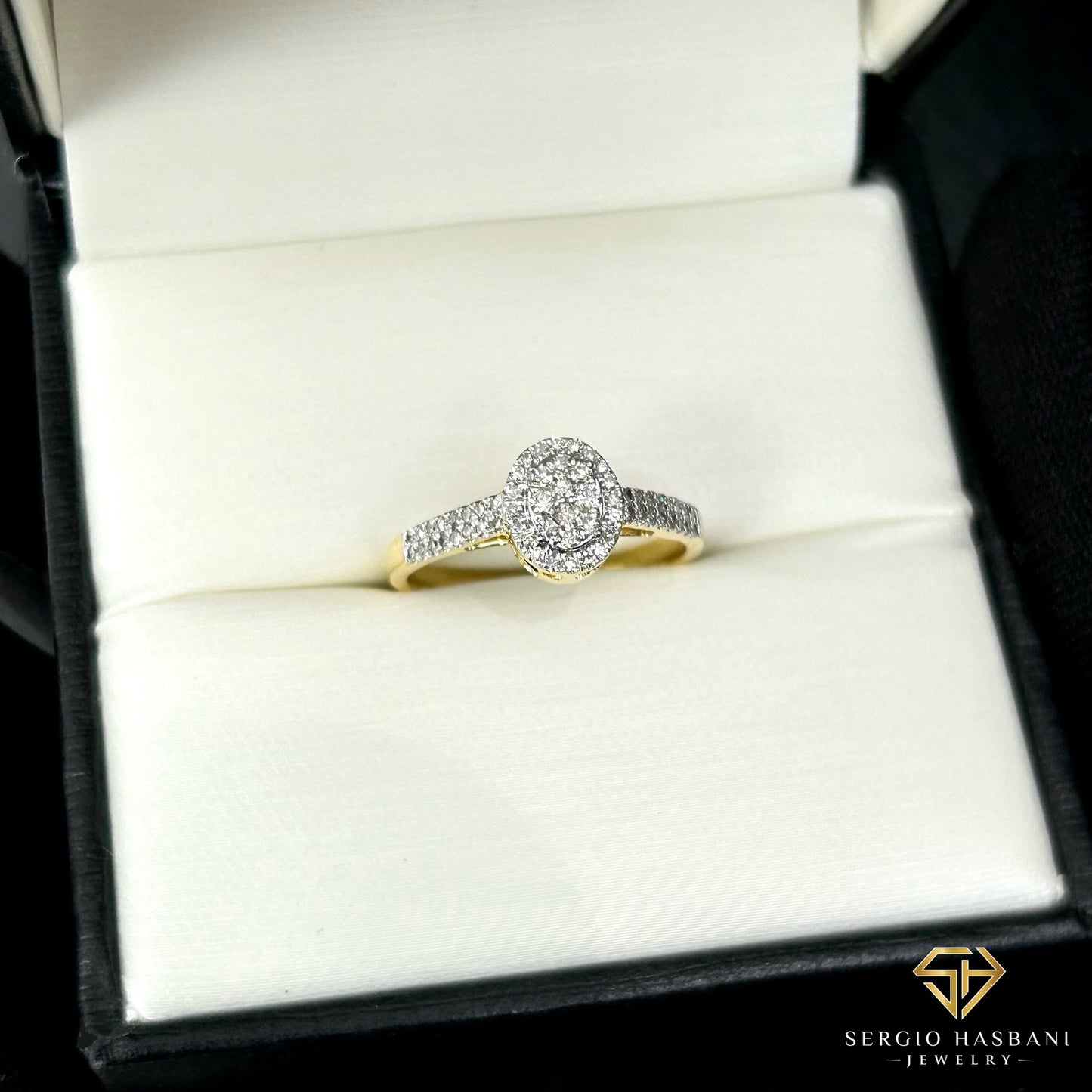 10K OLYMPIA Diamond Ring
