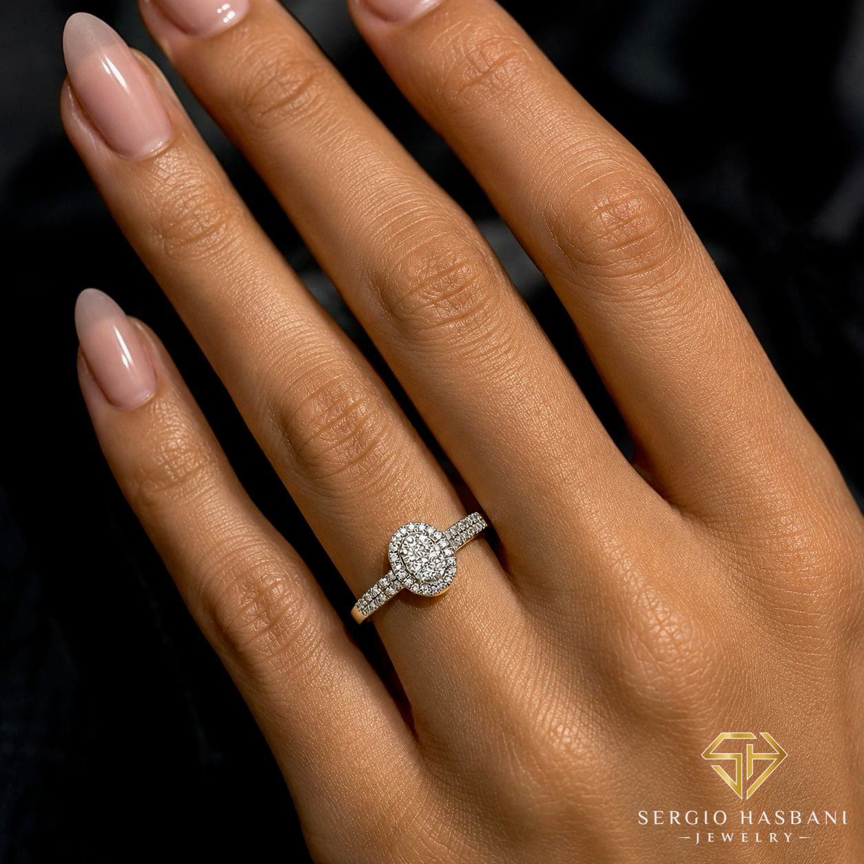 10K OLYMPIA Diamond Ring