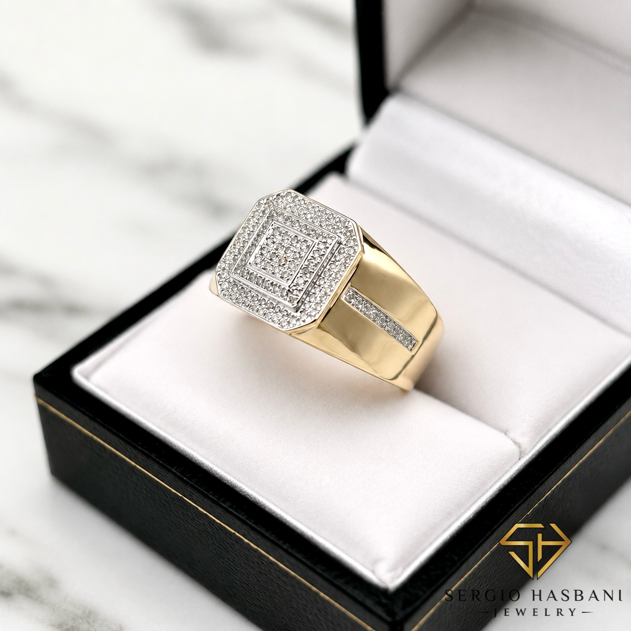 10K PAKKO Diamond Ring