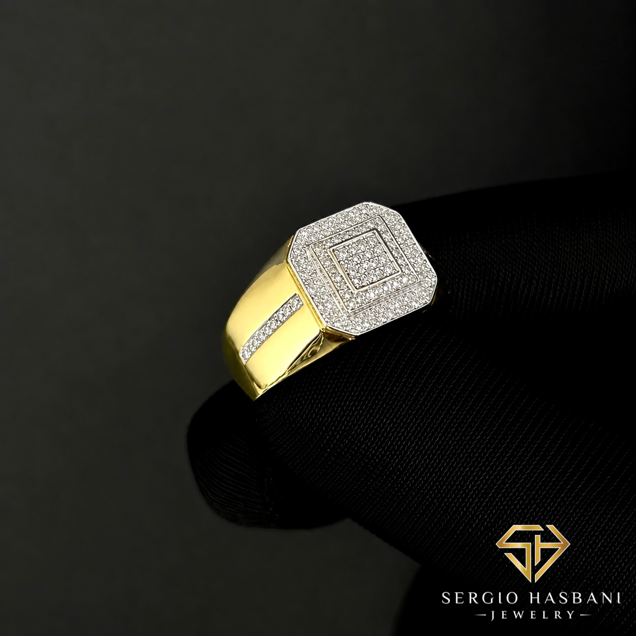 10K PAKKO Diamond Ring