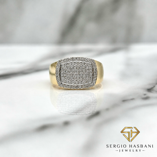 10K POSH Diamond Ring