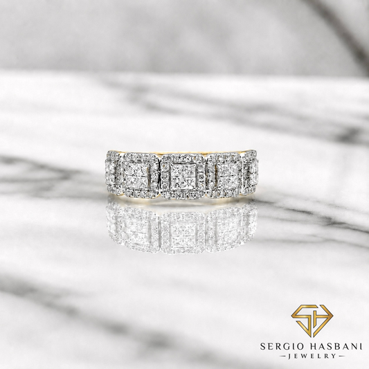 10K PRYNZ Diamond Ring