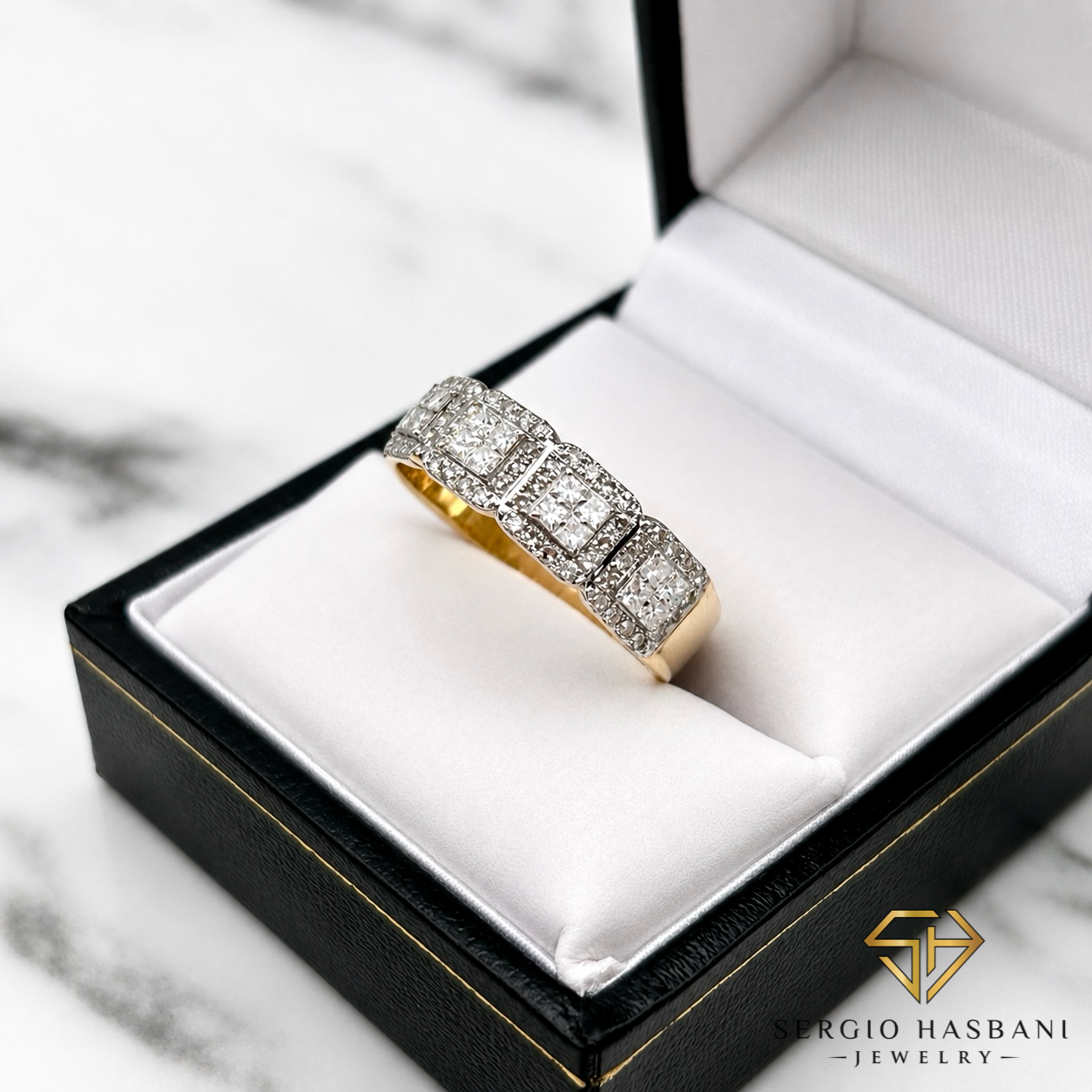 10K PRYNZ Diamond Ring