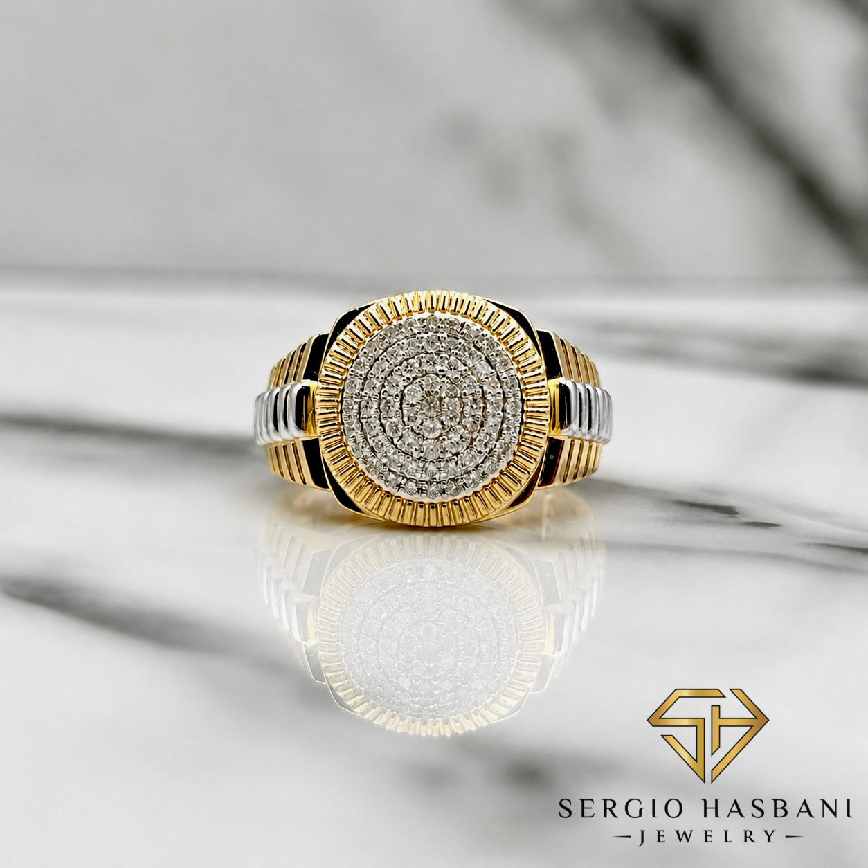 10K RELLOR Diamond Ring