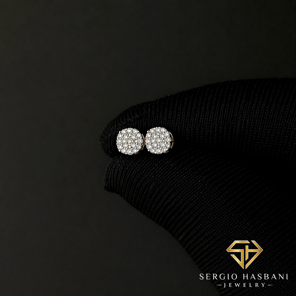 10K RIZO Diamond Earrings