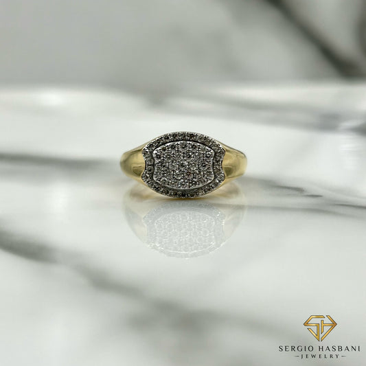 10K RIZZY Diamond Ring